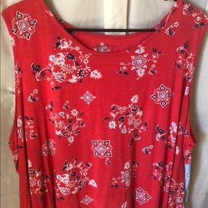 New Directions weekend sleeveless shirt